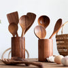 Set di Utensili da Cucina | Legno di Quercia